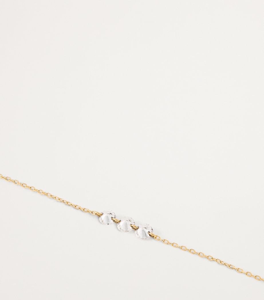 Persée Danaé yellow gold diamond bracelet (British brand)