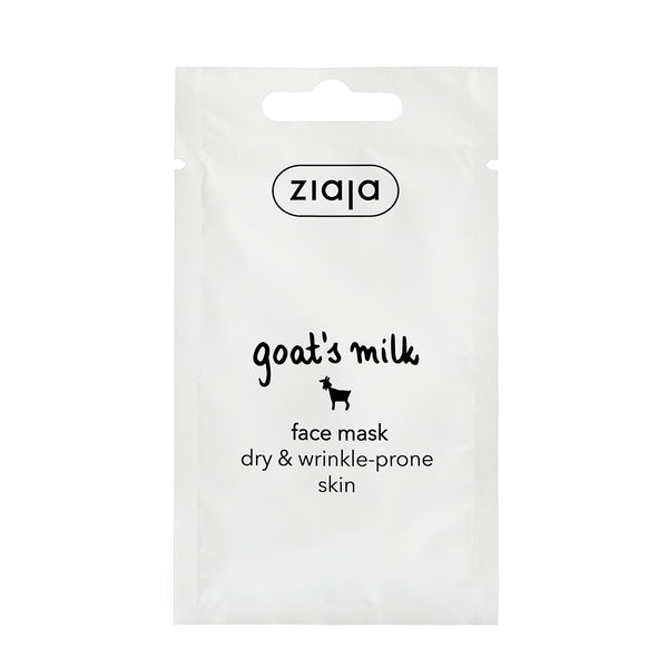 Ziaja goat's milk face mask 7ml sachet - British product