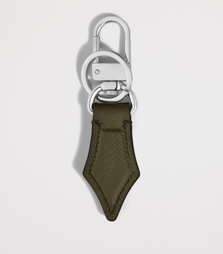 Montblanc nib keyring leather 12cm, UK version