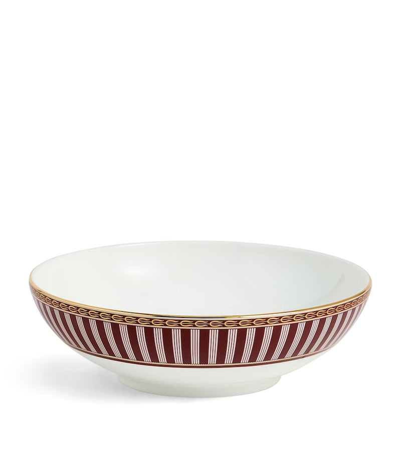 Wedgwood Red Splendour cereal bowl 18cm (British brand)