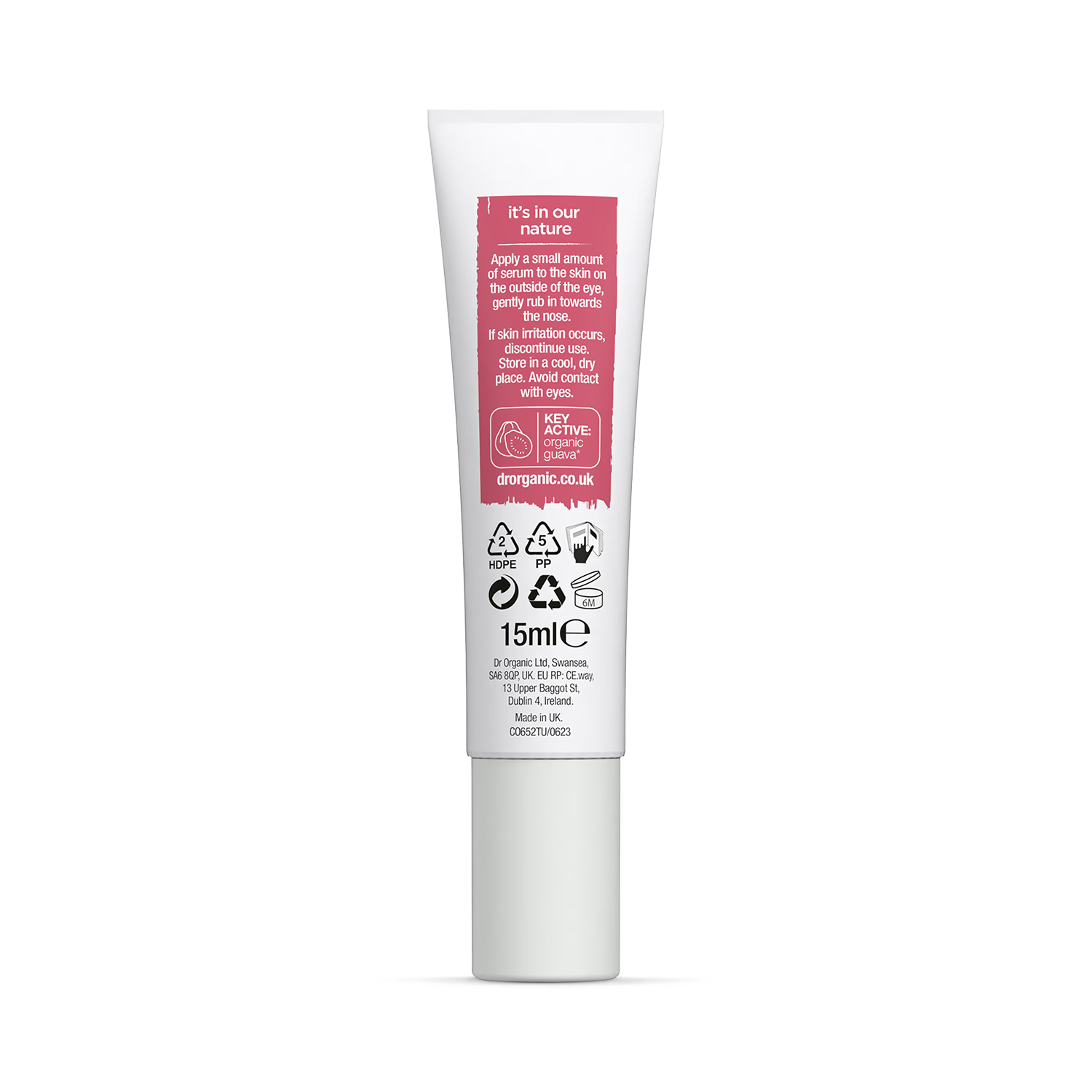 Dr Organic Vitamin C Eye Serum with Guava 15ml - British product