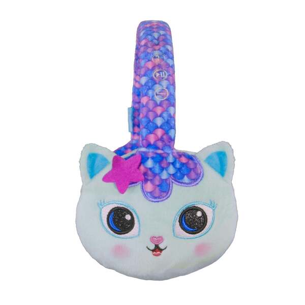 Lazerbuilt Mercat plush Bluetooth headphones for kids, imported from the UK