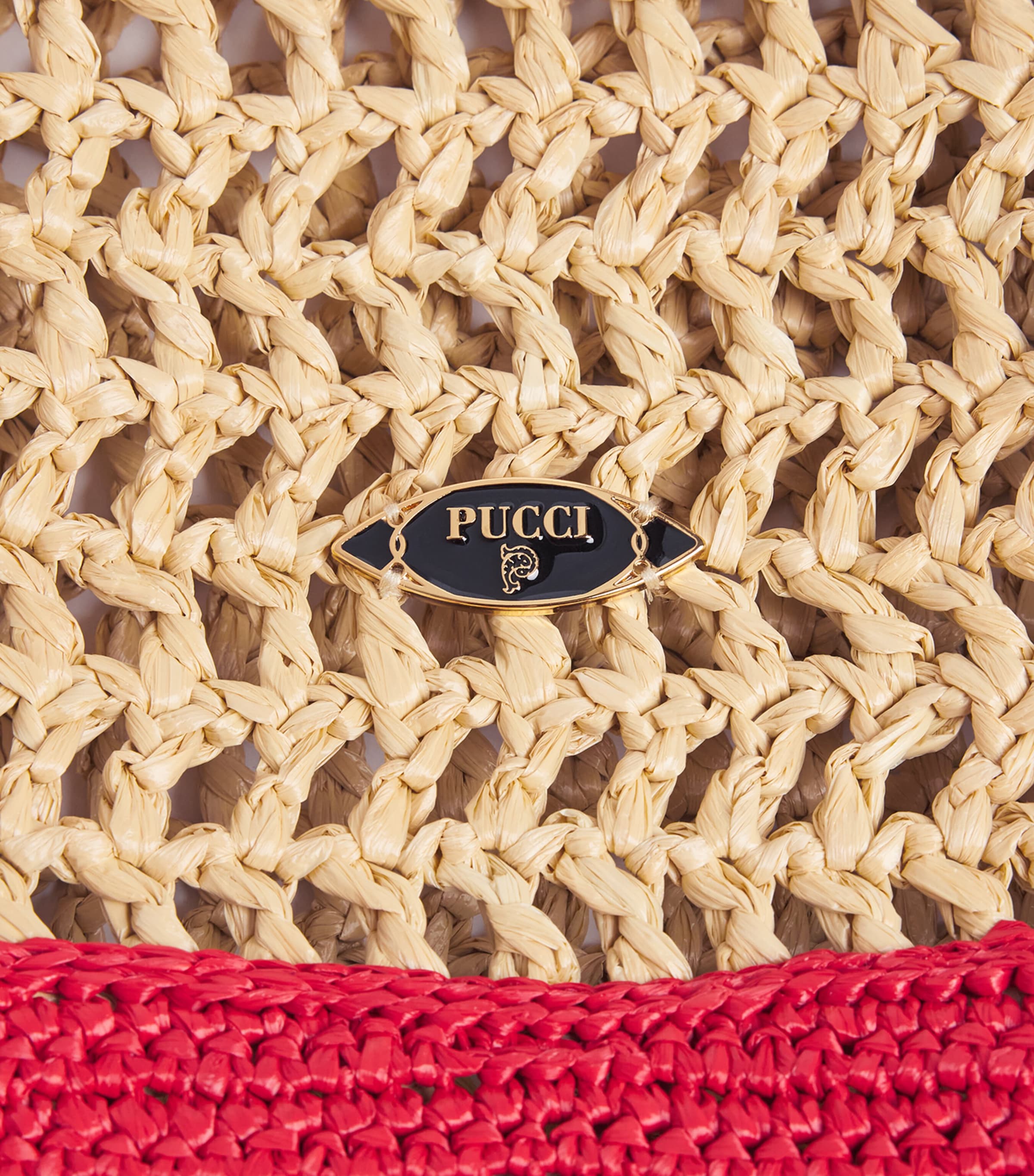 PUCCI Puccinella woven tote bag, UK version