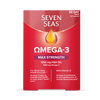 Seven Seas Omega-3 max strength 30 capsules, imported from the UK