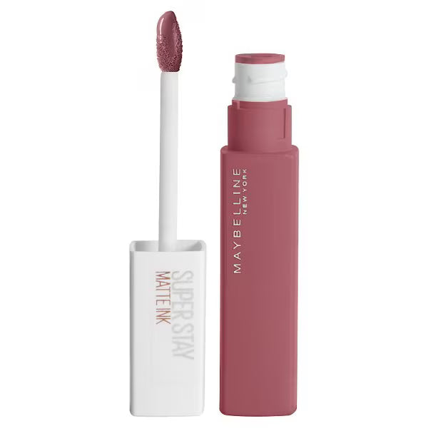 Maybelline SuperStay Matte Ink pink Soloist 140 lipstick, imported from the UK