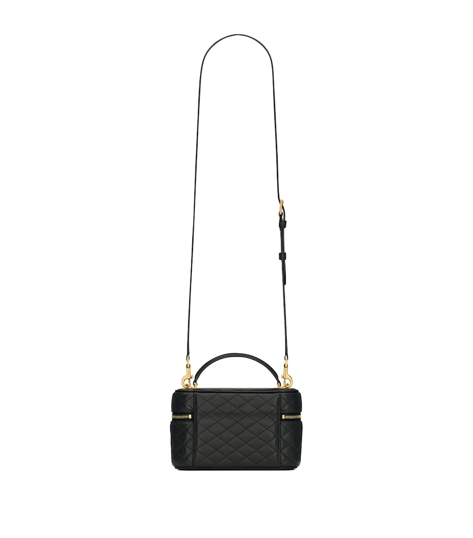 Saint Laurent Mini Gaby quilted top-handle bag (British brand)