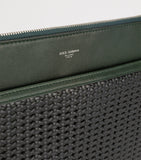 Dolce&Gabbana canvas-calfskin plongé toiletry bag - British product