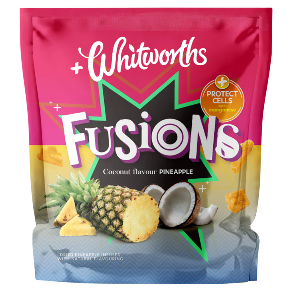 Whitworths Coconut Pineapple Flavour Fusions 80g