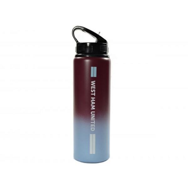 West Ham United FC Fade Aluminium Water Bottle