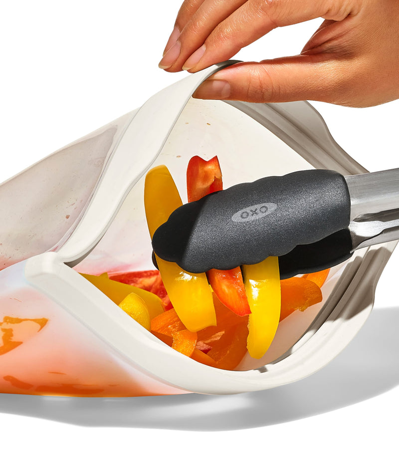Oxo silicone reusable bag 1.8L, imported from the UK