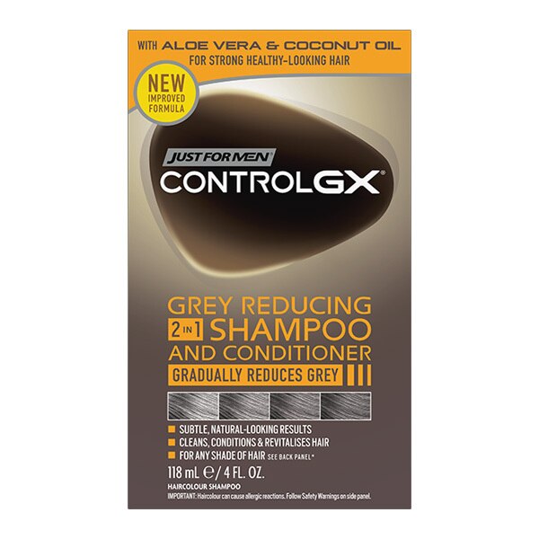 Control GX Grey Reducing 2in1 Shampoo & Conditioner 118ml GOODS Superdrug   