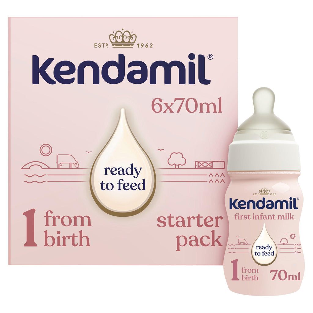 Kendamil First Infant Milk 1 From Birth 6x70ml