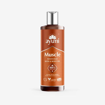 Superdrug Ayumi Muskelmassasje Bad & Kroppsolje 250 ml - Kjøp online hos McGrocer