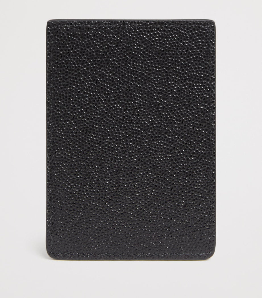 Giorgio Armani grained leather card holder - British product