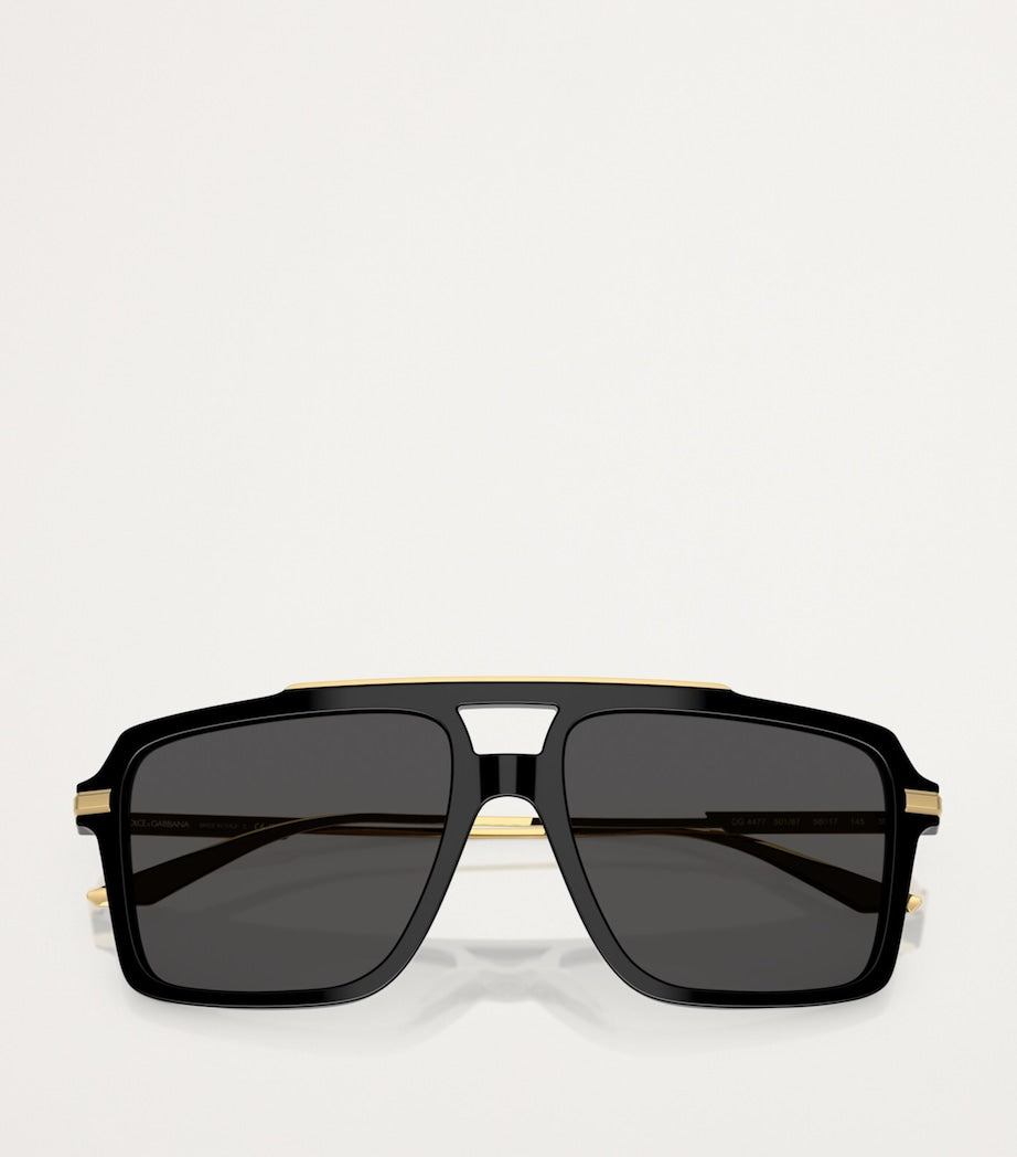 Dolce&Gabbana acetate aviator sunglasses - British product