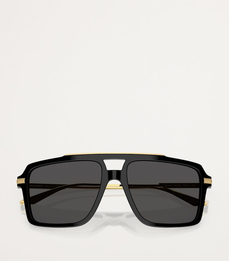 Dolce&Gabbana acetate aviator sunglasses - British product