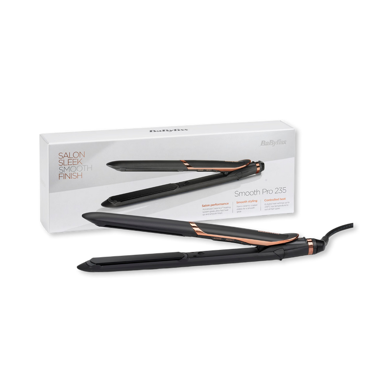 BaByliss Smooth Pro hair straightener, imported from the UK