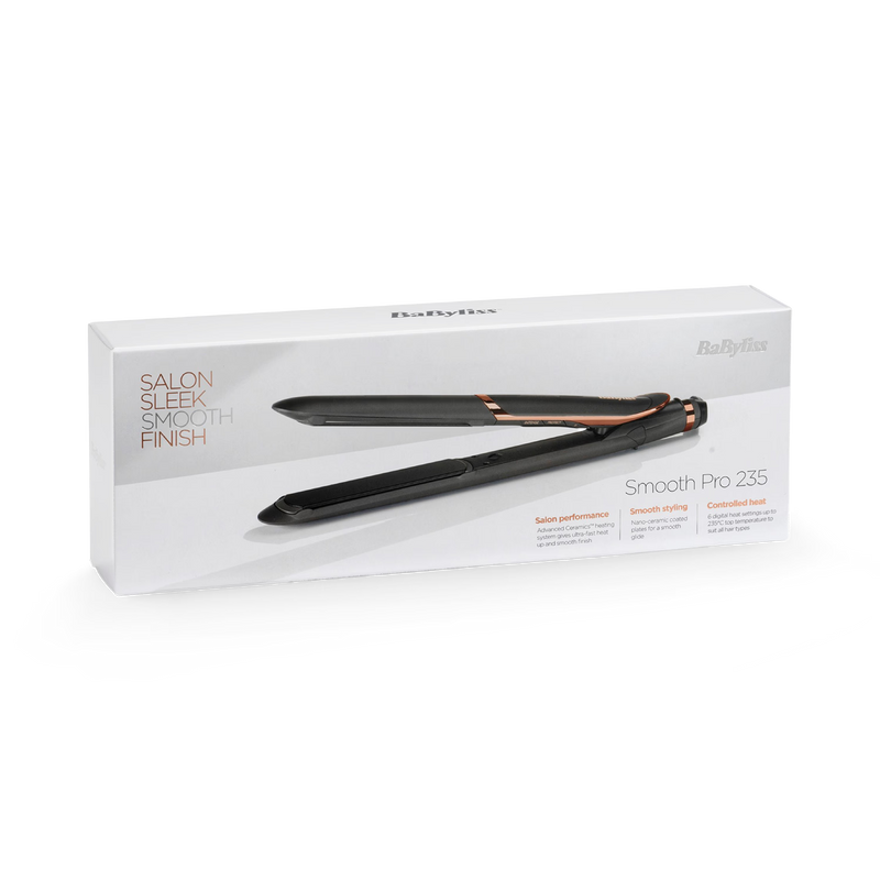 BaByliss Smooth Pro hair straightener, imported from the UK