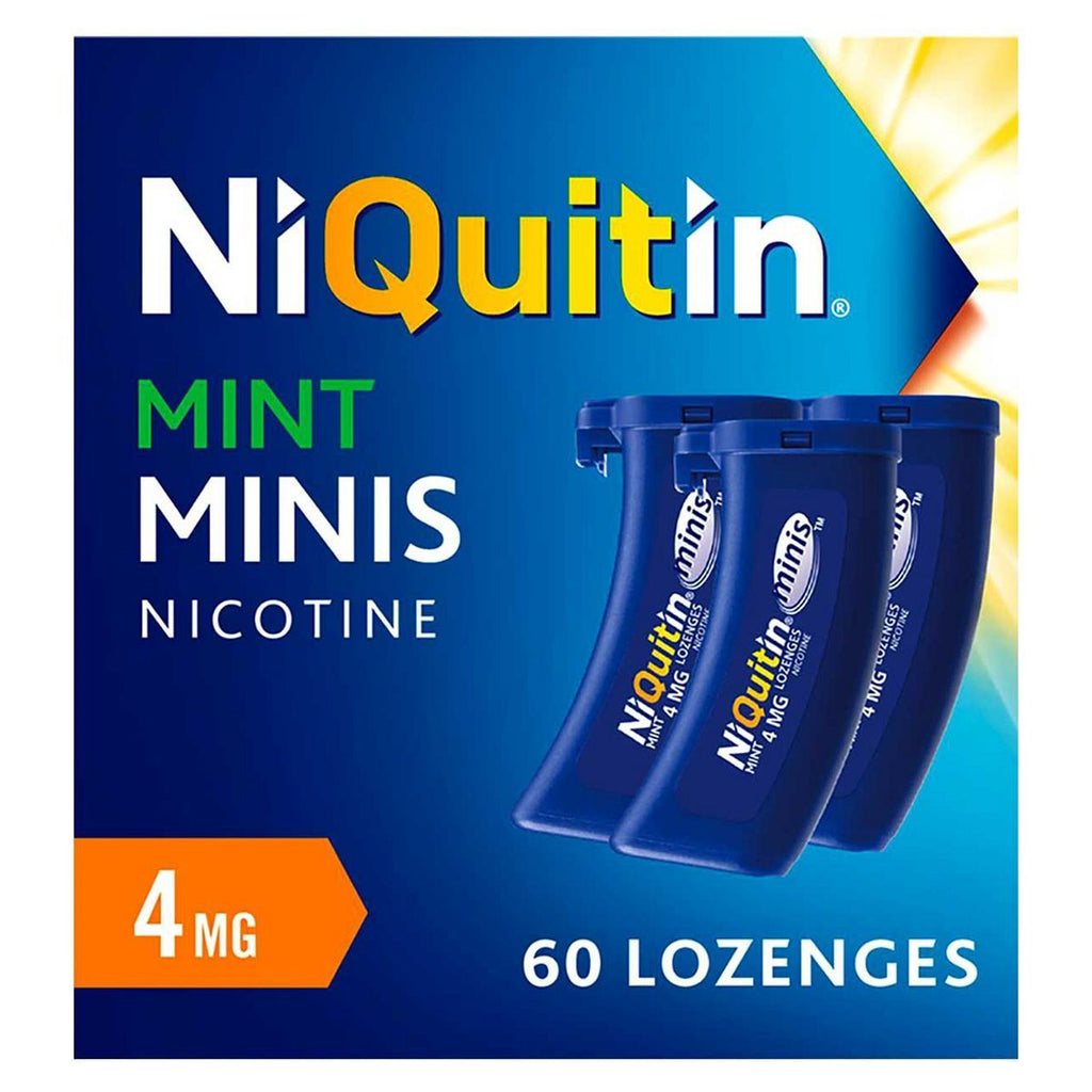 NiQuitin Minis Mint 4mg - 60 Lozenges