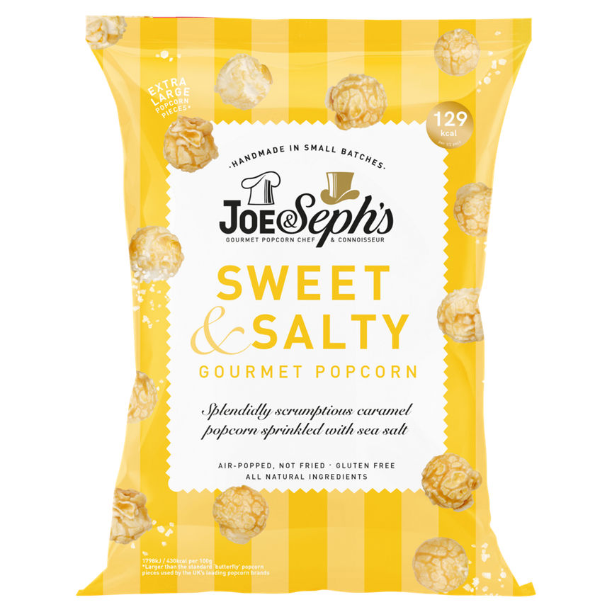 Joe & Seph's Sweet & Salty Gourmet Popcorn GOODS ASDA   