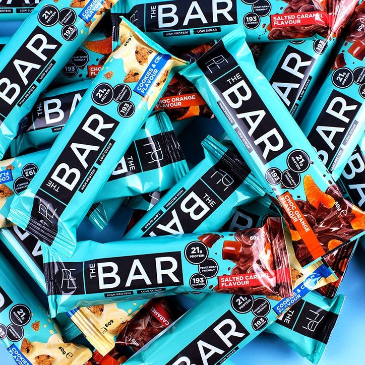 PE Nutrition THE BAR Salted Caramel 12 x 60g GOODS Holland&Barrett