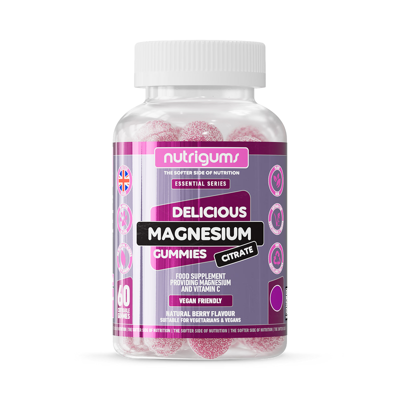 Nutrigums magnesium citrate gummies 60 count - British product