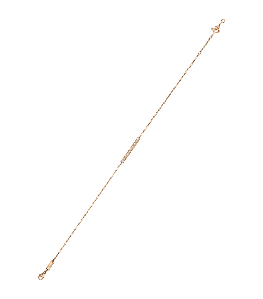 Chopard Ice Cube bracelet in rose gold with diamonds, imported from the UK