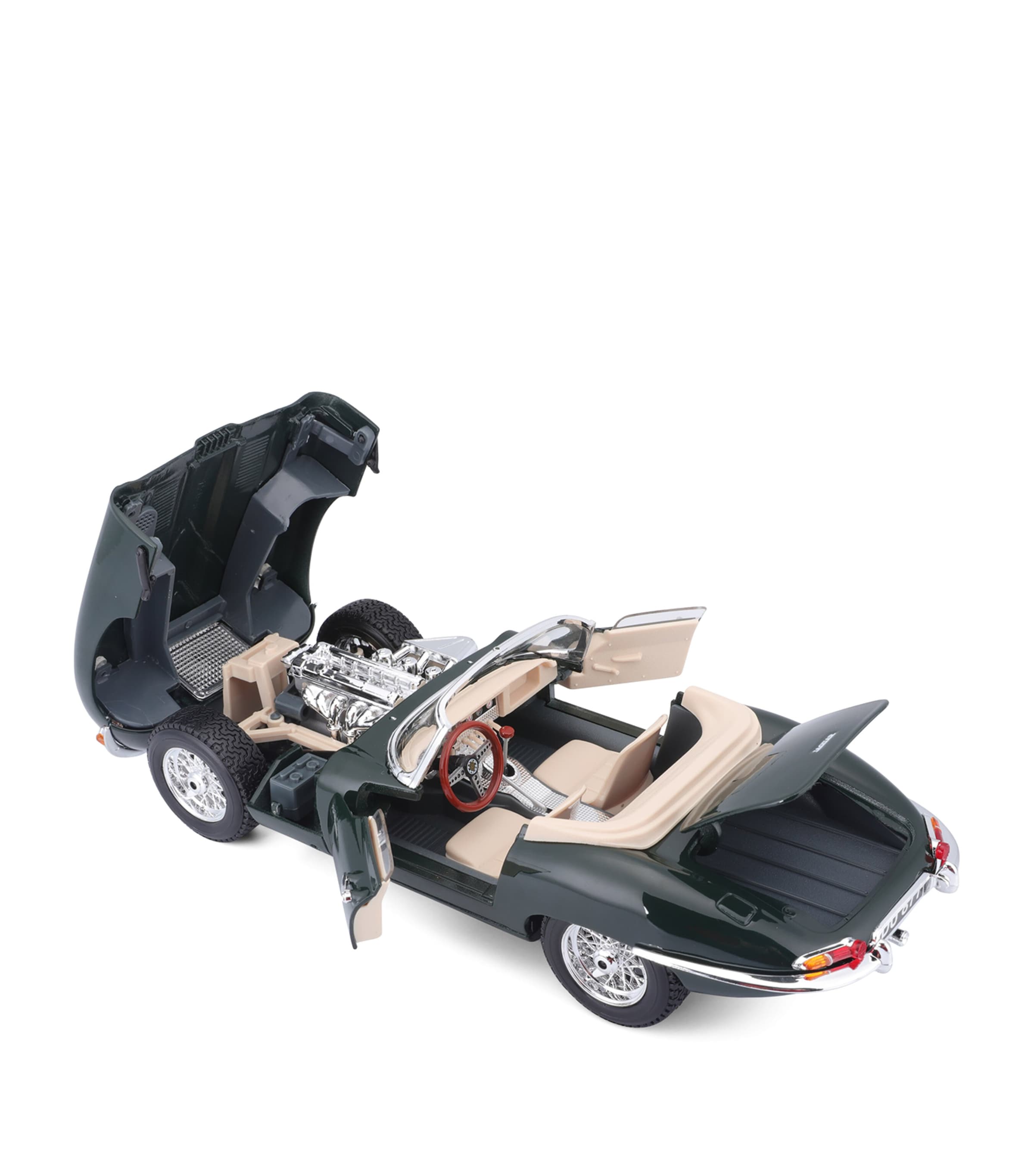 Bburago 1961 Jaguar E Cabriolet 1:18 scale model car - British product