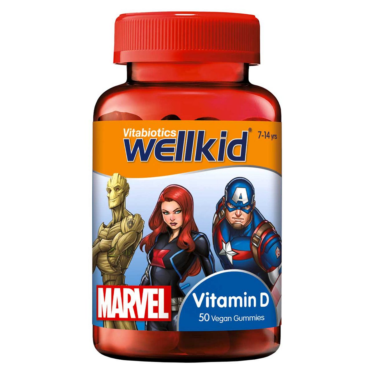 Vitabiotics Wellkid Marvel Vitamin D 50 Vegan Soft Jellies General Health & Remedies Boots   