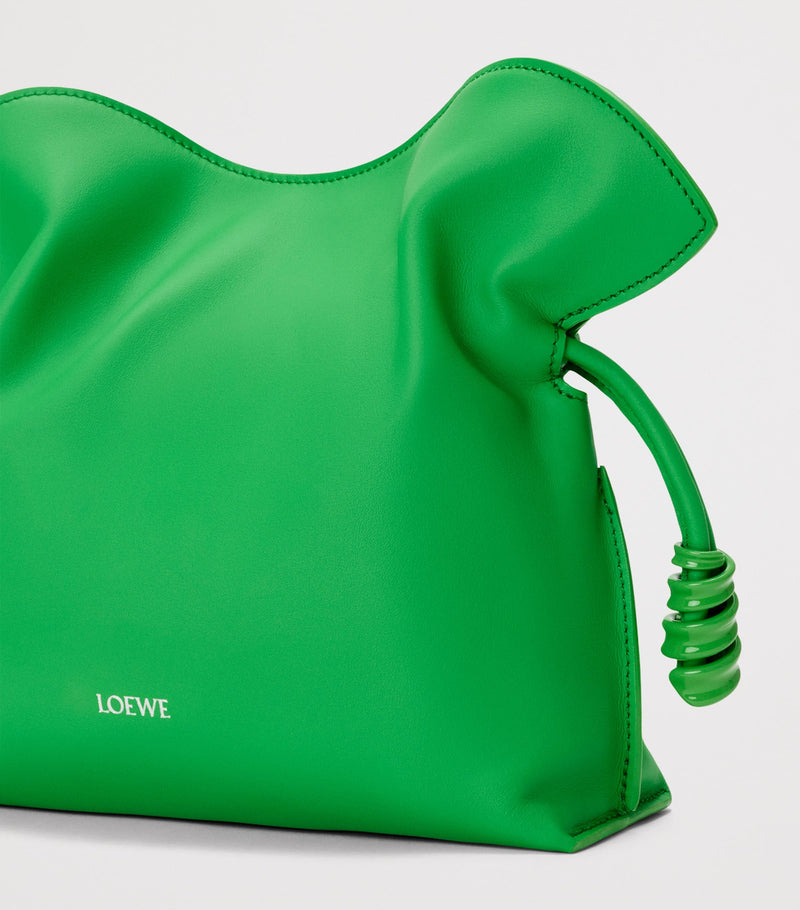 LOEWE mini leather Flamenco purse (British brand)