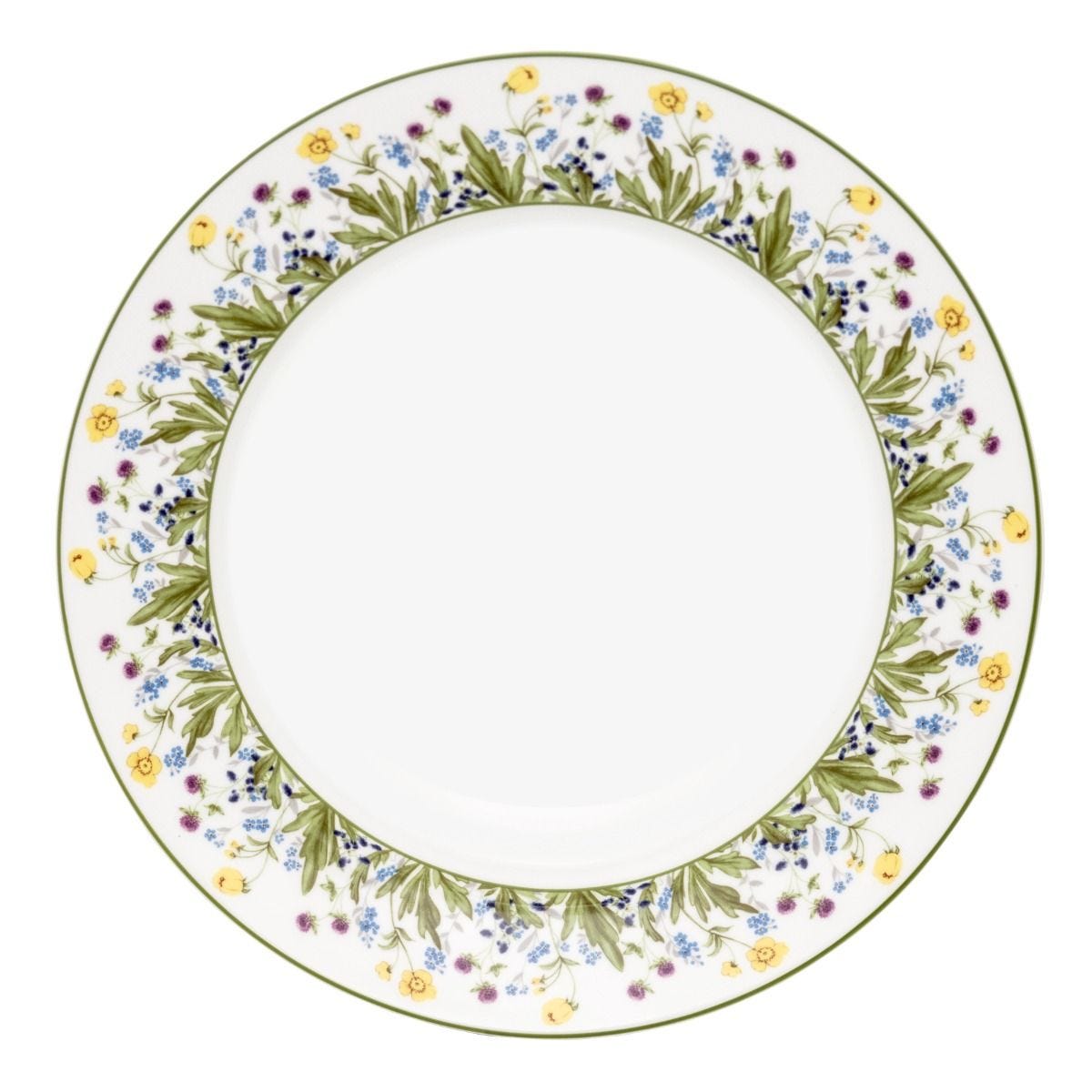 Halcyon Days Highgrove Wildflower dessert plate 8 inch - British product