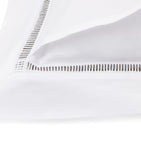 Yves Delorme Colisée Blanc King Oxford Pillowcase 54cm x 94cm (British brand)