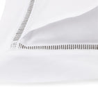Yves Delorme Colisée Blanc King Oxford Pillowcase 54cm x 94cm (British brand)