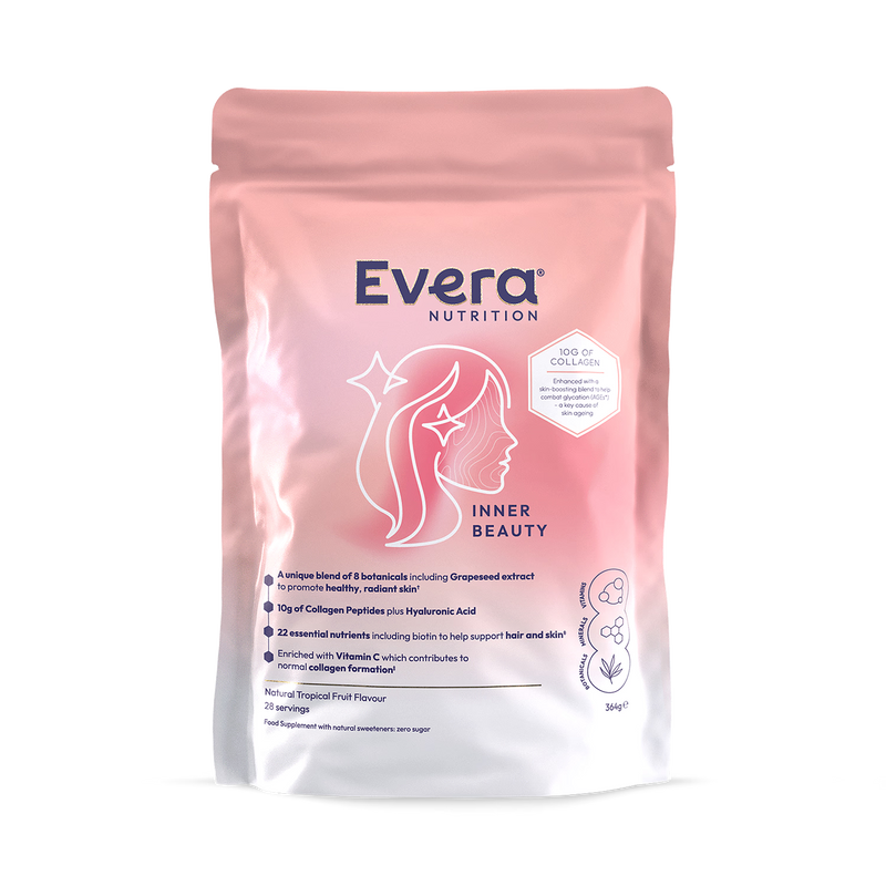 Evera Nutrition Inner Beauty supplement 364g, UK version