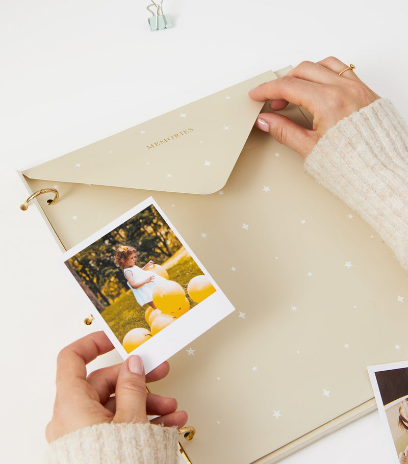 Blush and Gold My Toddler Years photo album - British product