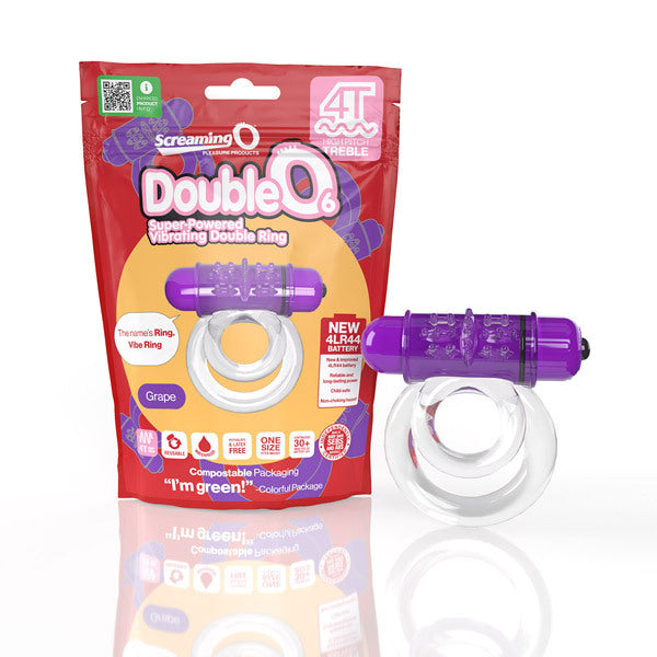 Screaming O 4T DoubleO 6 grape vibrator (British brand)