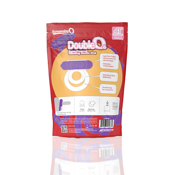 Screaming O 4T DoubleO 6 grape vibrator (British brand)