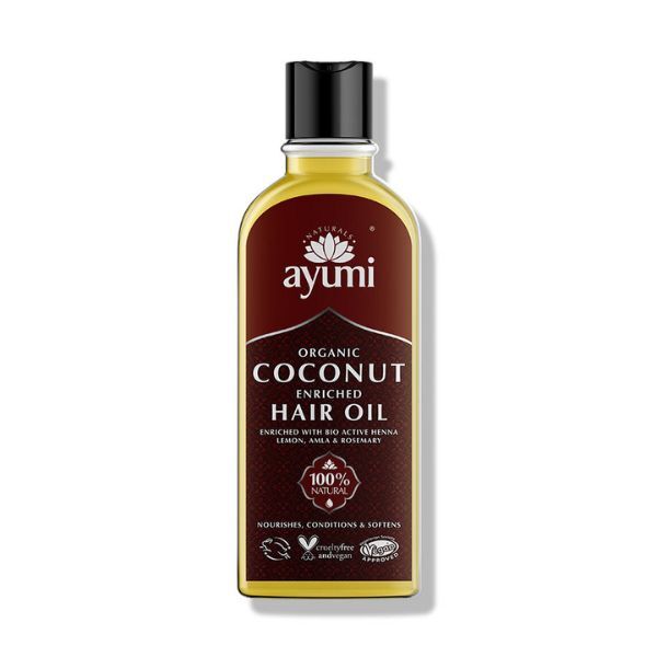 Ayumi Naturals Coconut & Rosemary Hair Henna Oil 150ml GOODS Superdrug   