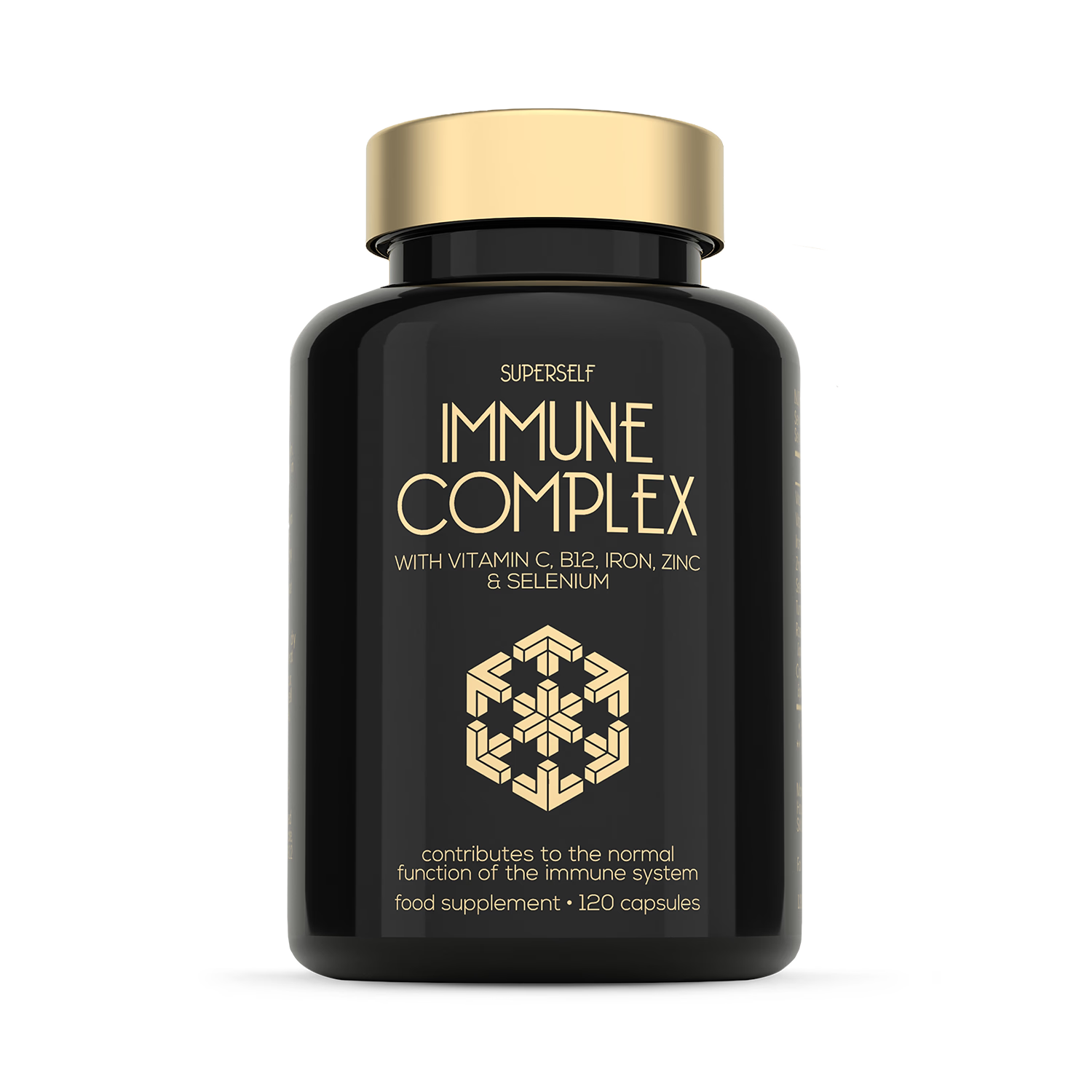 SuperSelf immune booster supplement 120 capsules, imported from the UK