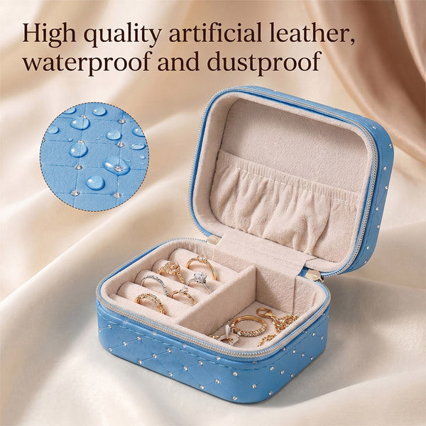 Livingandhome travel jewellery box compact, UK version