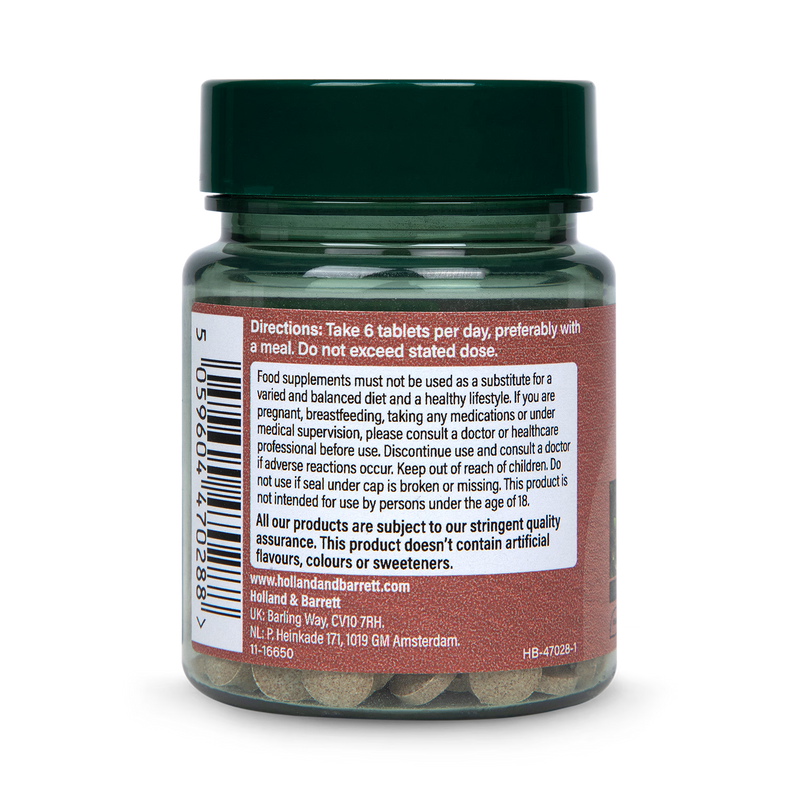 Holland & Barrett Rose Hip tablets 120 count, UK version