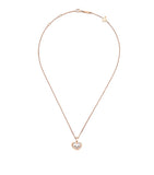 Chopard rose gold diamond pendant Happy Diamonds Icons (British brand)