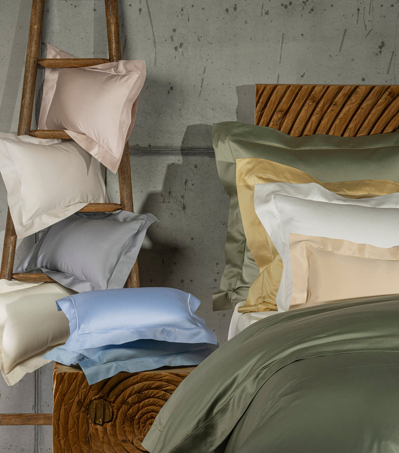 Celso De Lemos Bourdon flat sheet super king, imported from the UK
