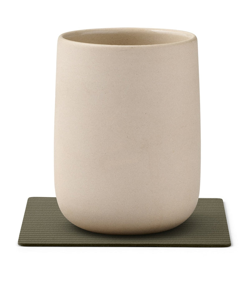 LIND DNA Square Corduroy Coasters Set of 4, UK version