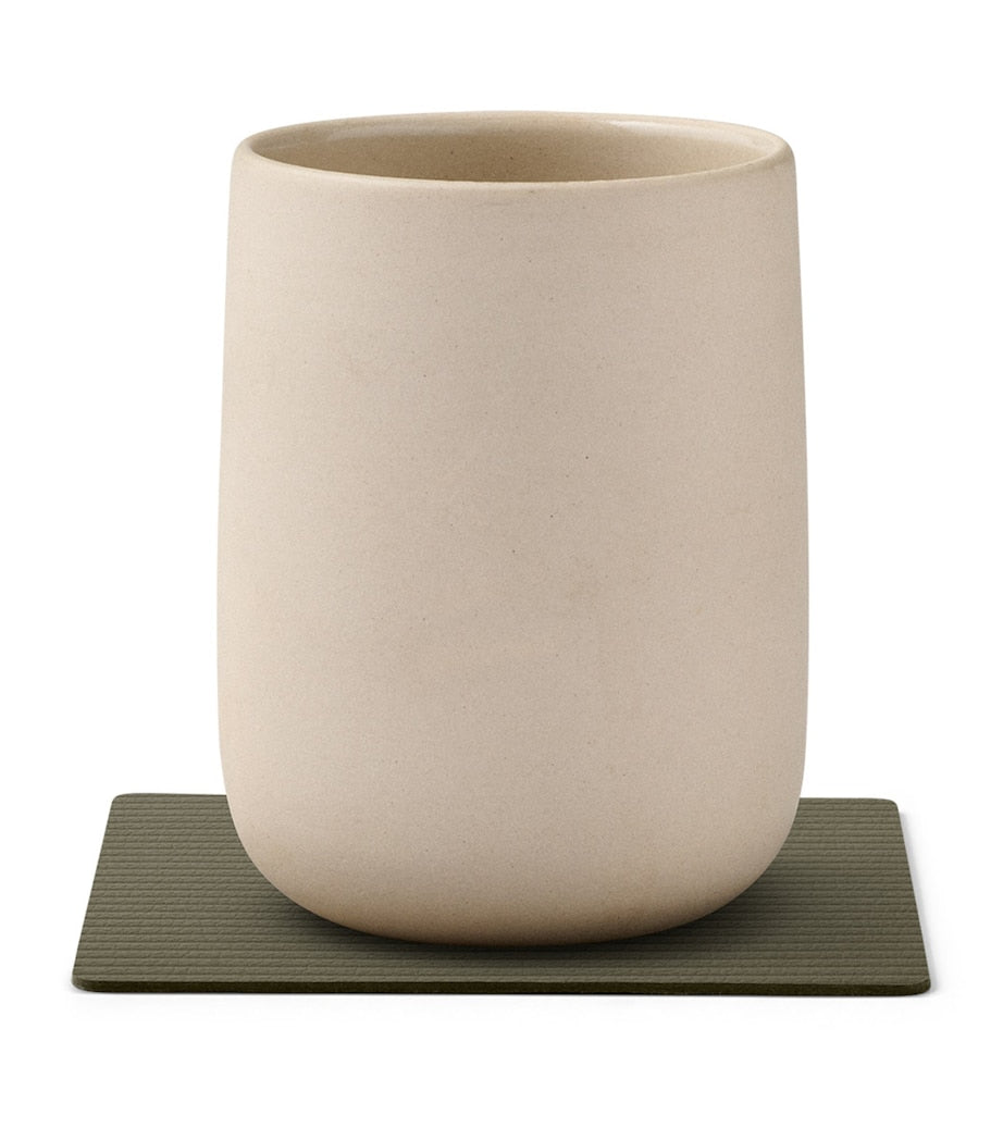 LIND DNA Square Corduroy Coasters Set of 4, UK version
