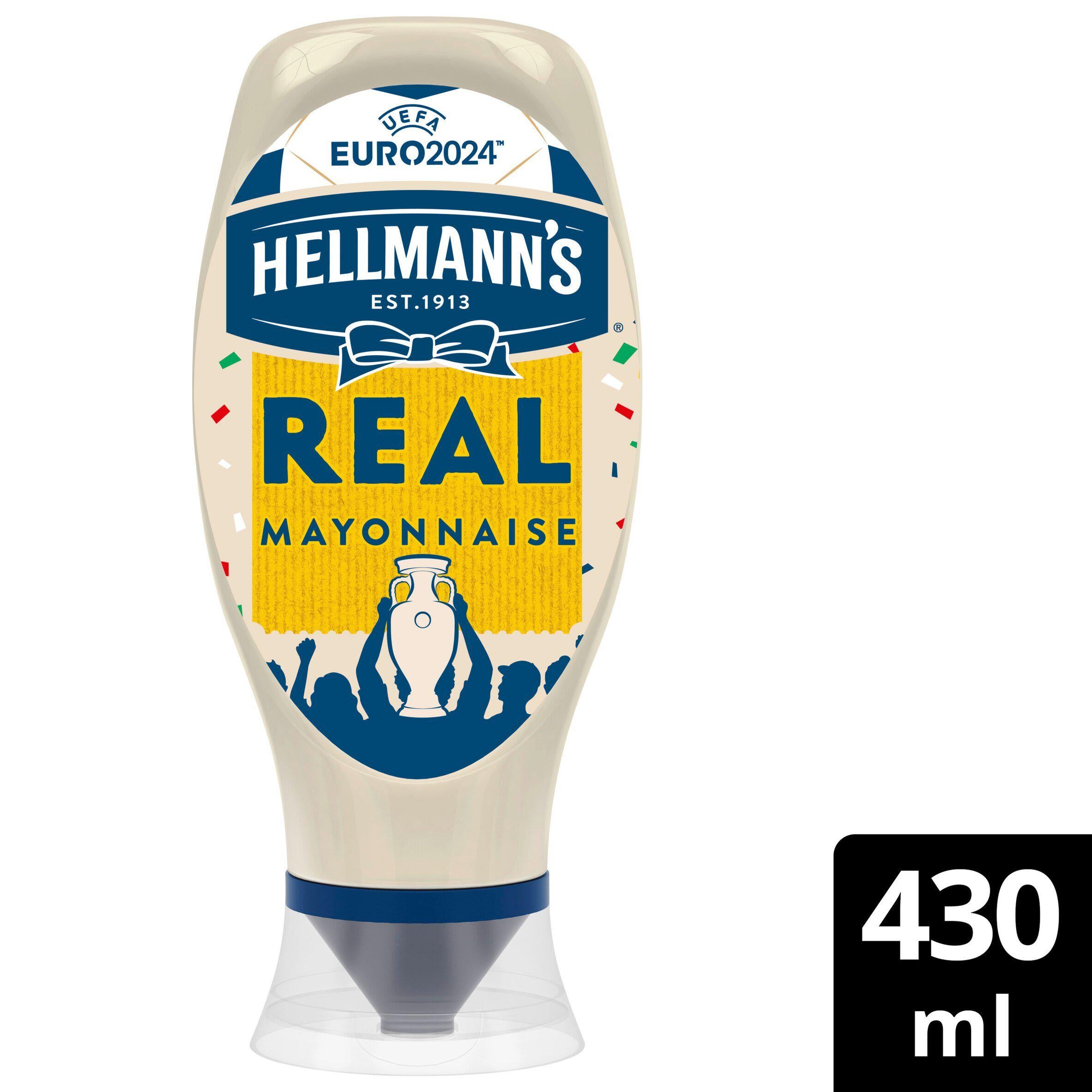 Hellmann's Real Squeezy Mayonnaise 430ml GOODS Sainsburys   