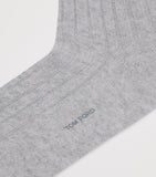TOM FORD cashmere-blend rib-knit socks (British brand)