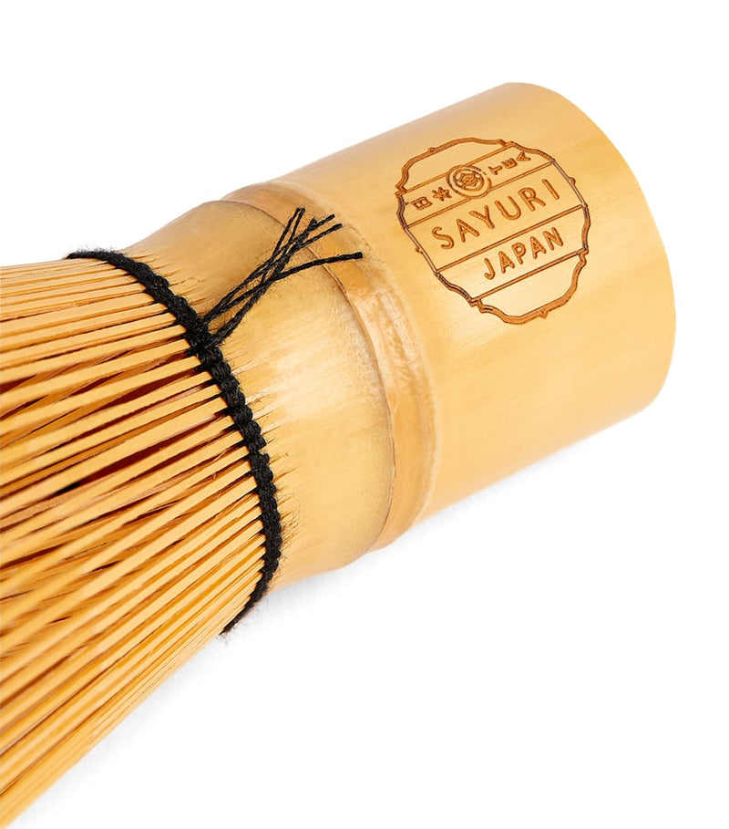 SAYURI bamboo matcha whisk (British brand)
