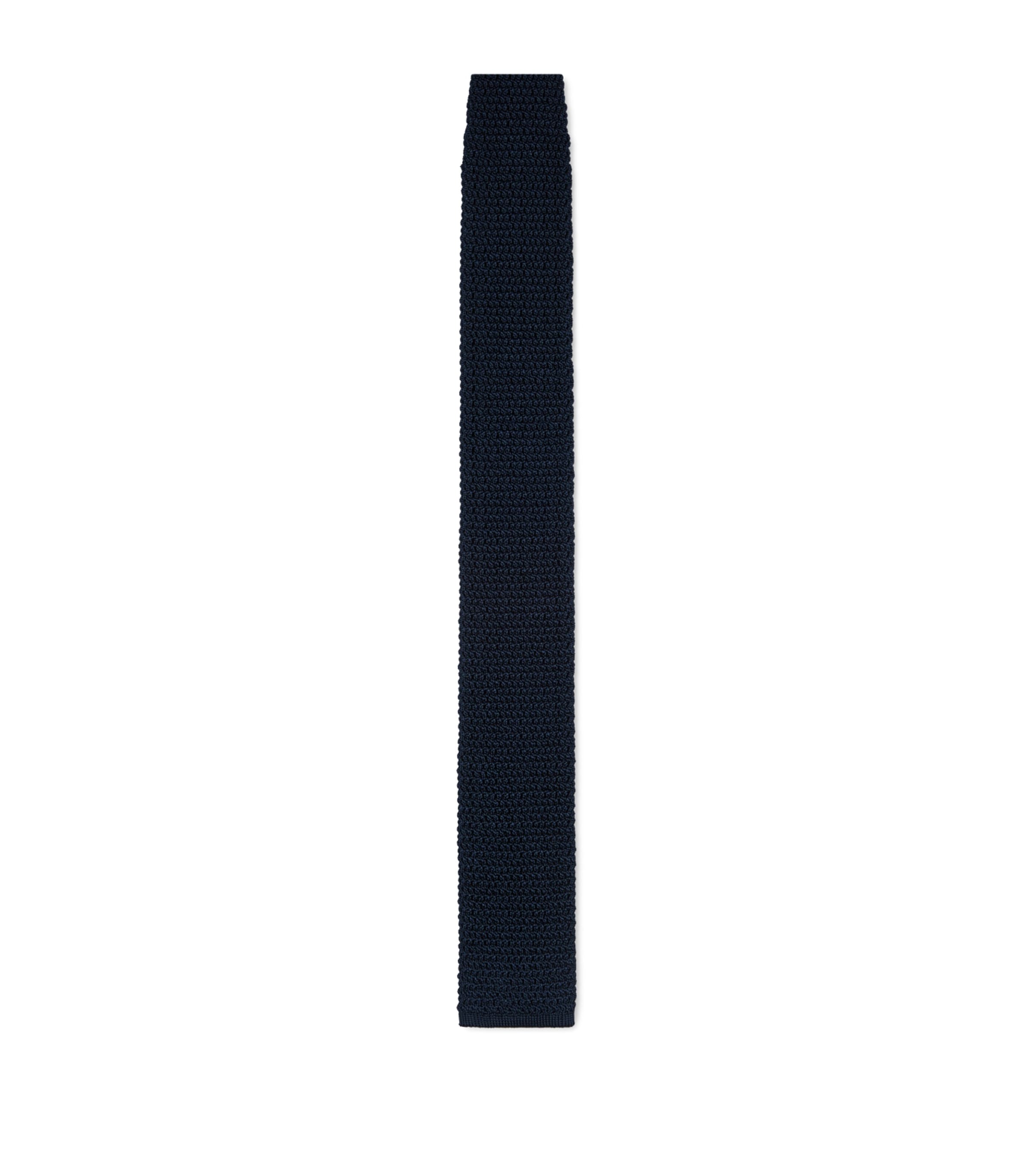 TOM FORD formal silk knitted tie 7.5cm, UK version