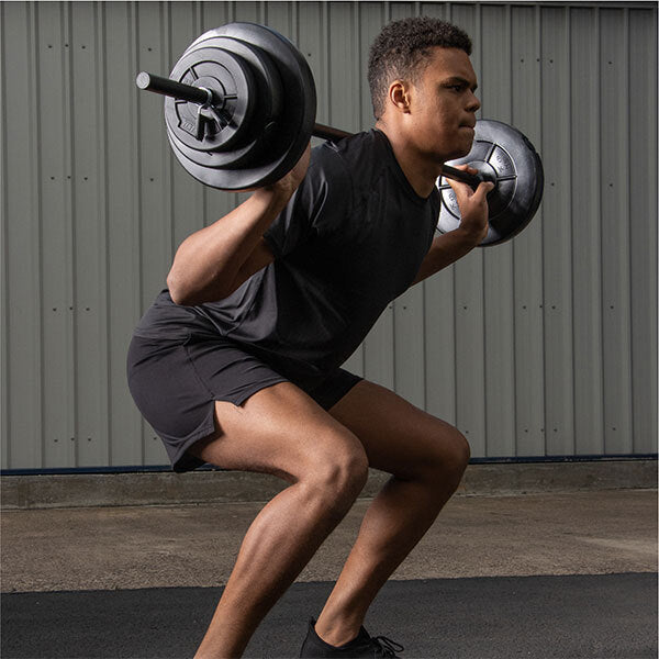 Phoenix Fitness 20KG barbell weight set, UK version